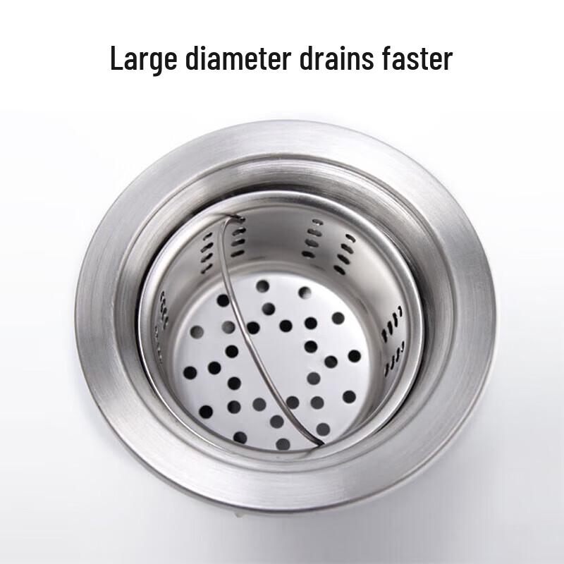 Stainless Steel Kitchen Sink Drainer with Basket