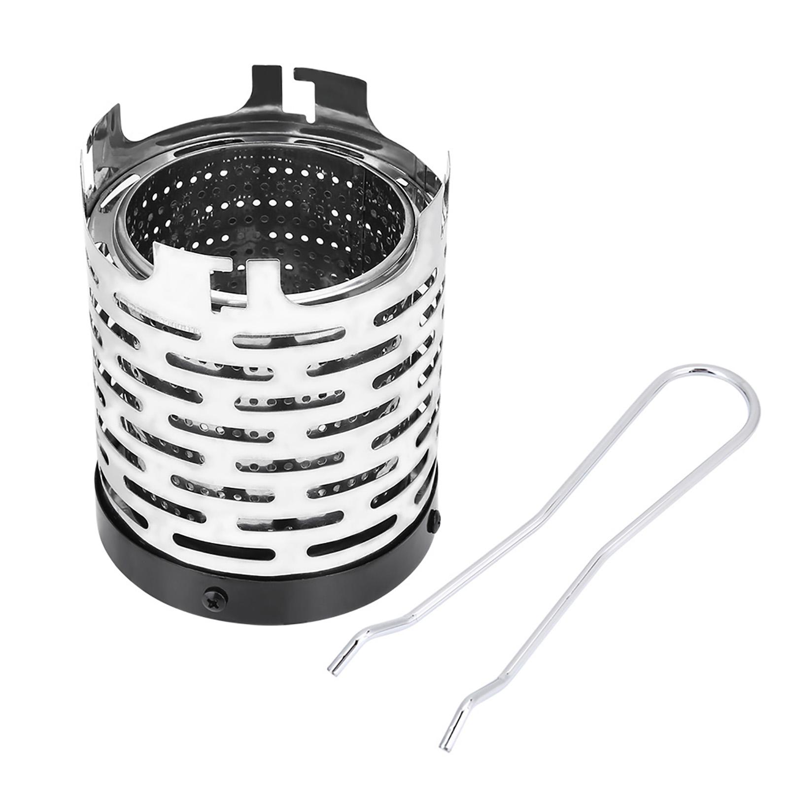 

Portable Outdoor Folding Metal Hting Gas Stove Cover Camping Hiking Accessory