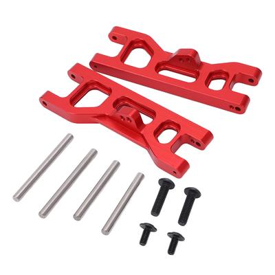 2pcs RC Front Arms Aluminum Alloy Porous Design Adjusting Angle Reducing Vibration RC Suspension Parts for ECX 2 1Celsius10
