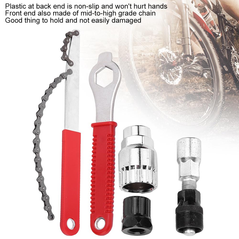 G501 Bicycle Repair Tool Bracket/Flywheel/Chain/Crank Remover Multifunction Bike Accessory