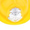 Firefighter Helmet Toy Stimulated Firefighter Helmet Children Cosplay Helmet Educational Thickened Firefighter Badge Helmet Toy
