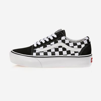 Old Skool Platform - Checkerboard Black/True White [VN0A3B3UHRK] [Shipped from Korea] 100% Authentic