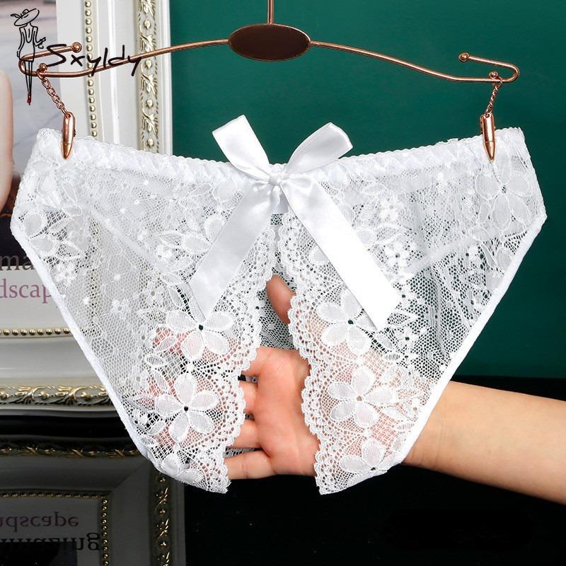 Р–РµРЅСЃРєРёРµ РєСЂСѓР¶РµРІРЅС‹Рµ С‚СЂСѓСЃРёРєРё СЃ РѕС‚РєСЂС‹С‚РѕР№ РїСЂРѕРјРµР¶РЅРѕСЃС‚СЊСЋ Plum Blossom Free To Take Off Bow Tie Temptation РЎРµРєСЃСѓР°Р»СЊРЅРѕРµ РЅРёР¶РЅРµРµ Р±РµР»СЊРµ M