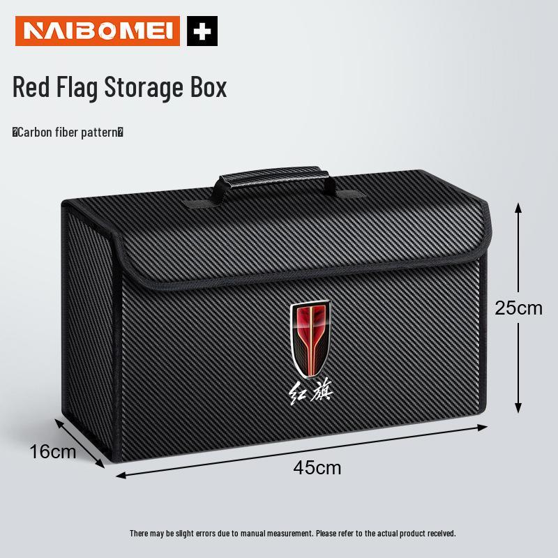 Hongqi Car Trunk Storage Organizer for HS5, HS7, H5, H7, EHS3, HS9, H9 Models