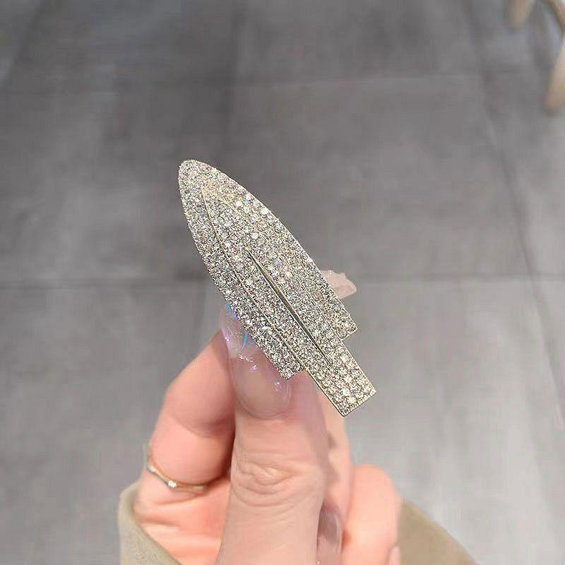 Fashion Bow, Duckbill Clip, Small Fresh Hairpin, Headgear, High-End Hairpin, Bangs, Side Clip.