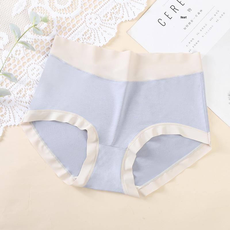 

Modal Women s Seamless Mid-Waist Briefs - Pure Cotton, Antibacterial, Soft, Breathable, Comfortable for Autumn/Winter. XL [120-140 jin]
