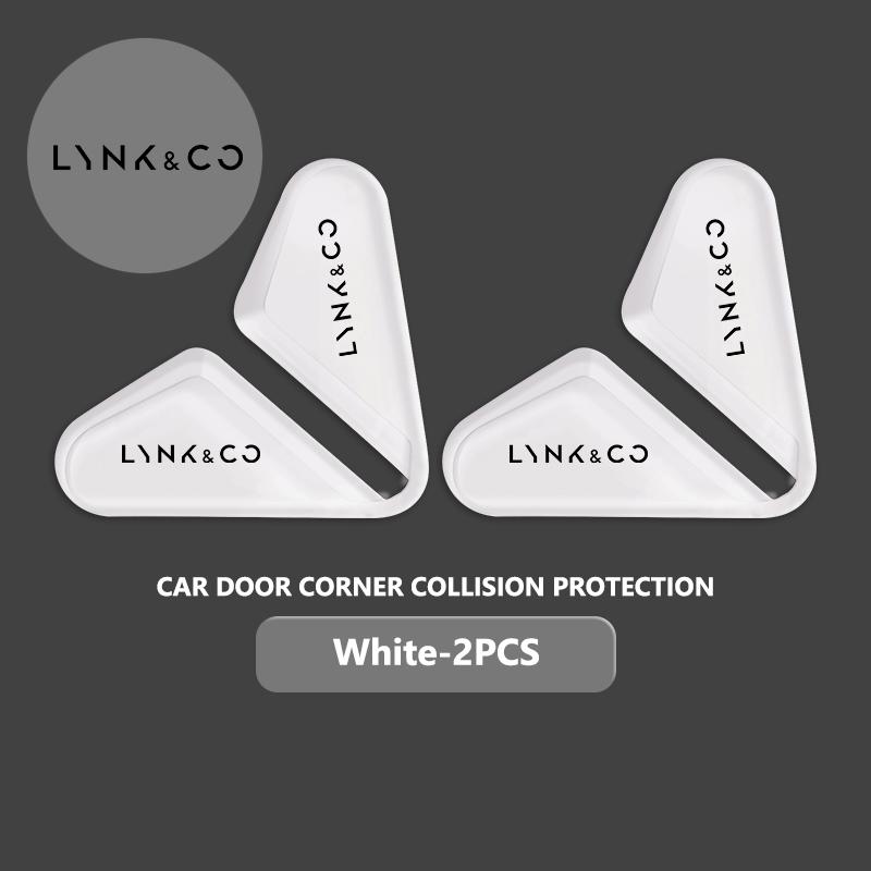 2/4pcs Car Door Corner Anti-Collision Cover Protector Stickers For LYNK&CO 01 Phev 02 03+ 05 06 09 EM-P PHEV 09 MHEV