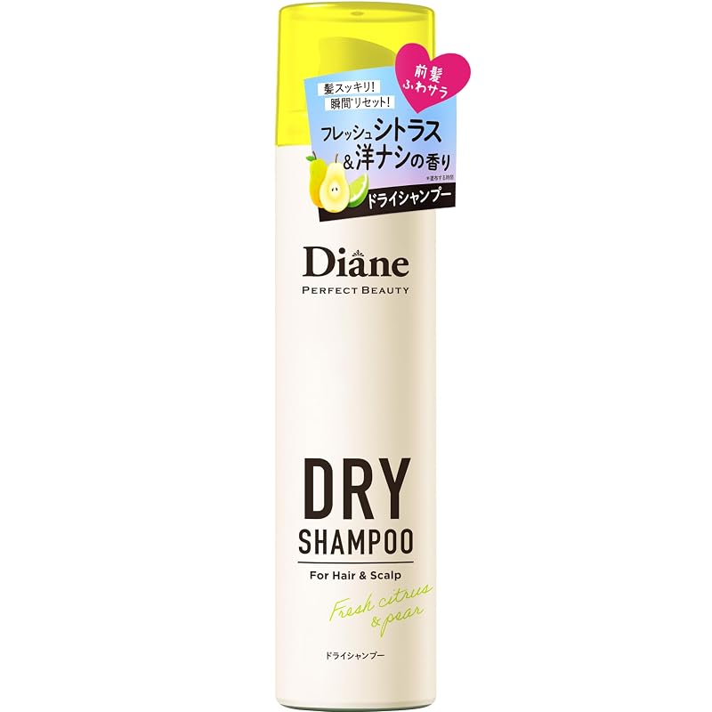 Diane Dry Shampoo [Fresh Citrus Pear Scent] 95g Diane Perfect Beauty