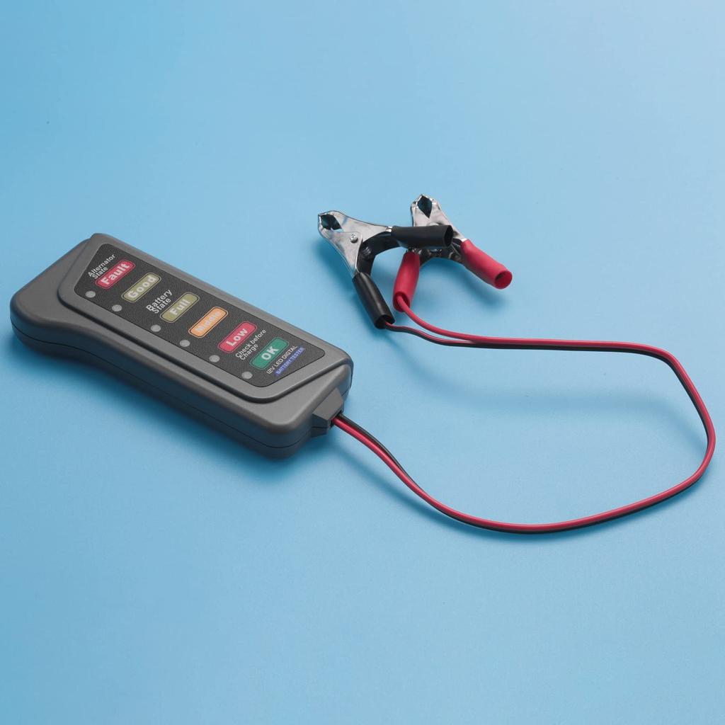 Panatiroy Car & Alternator Tester - Test Condition & Alternator Charging (LED Display)