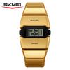 Skmei 2710 Fashion Luxury Men Digital Watch Excel Stainless Steel Band Luminous Calendar Stopwatch Sports Wrist Watch