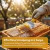 Stainless Steel Bee Uncapping Fork Silicone Handle Beekeeping Tine Uncapping Fork  Farm Beekeeping