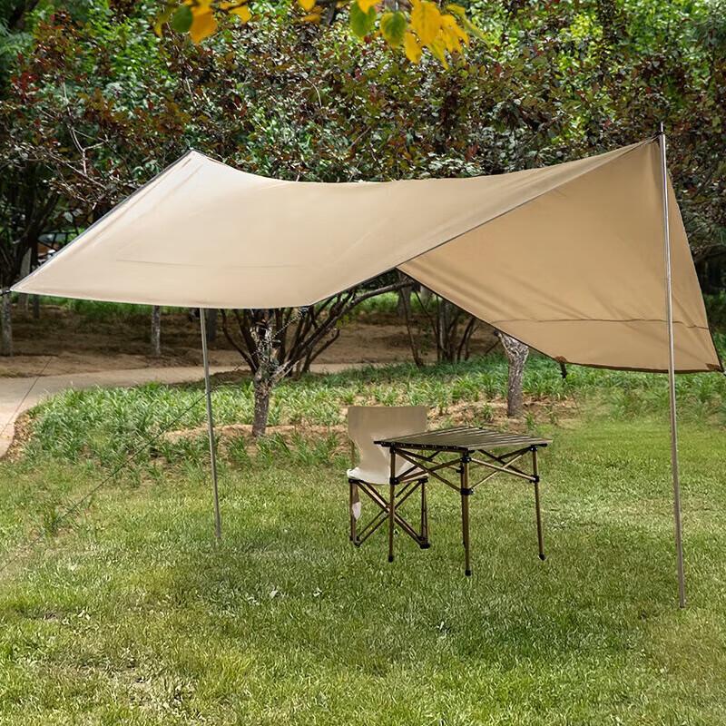 Automatic Pop-Up Camping Tent with Tarp