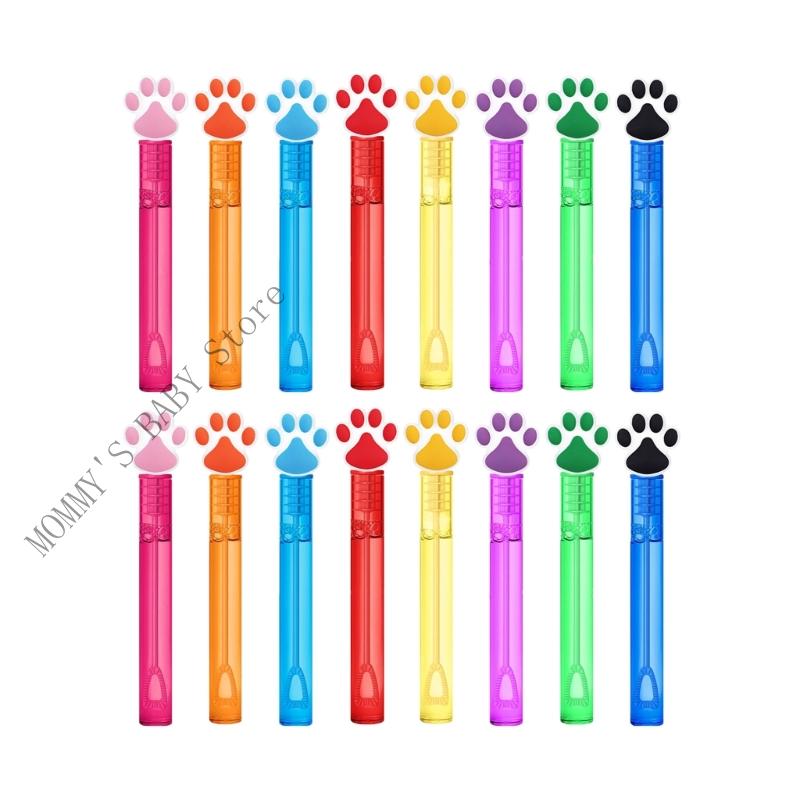 

16x Paws Design Blowing Tools Pocket Sized Creative Play Item Includes Blowing Liquid for Playgrounds and Playdates