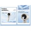Portable Hand Fan Outdoor 3000mAh Battery Powerful 100-High Speed Led Display Handheld Rechargeable Personal Fan