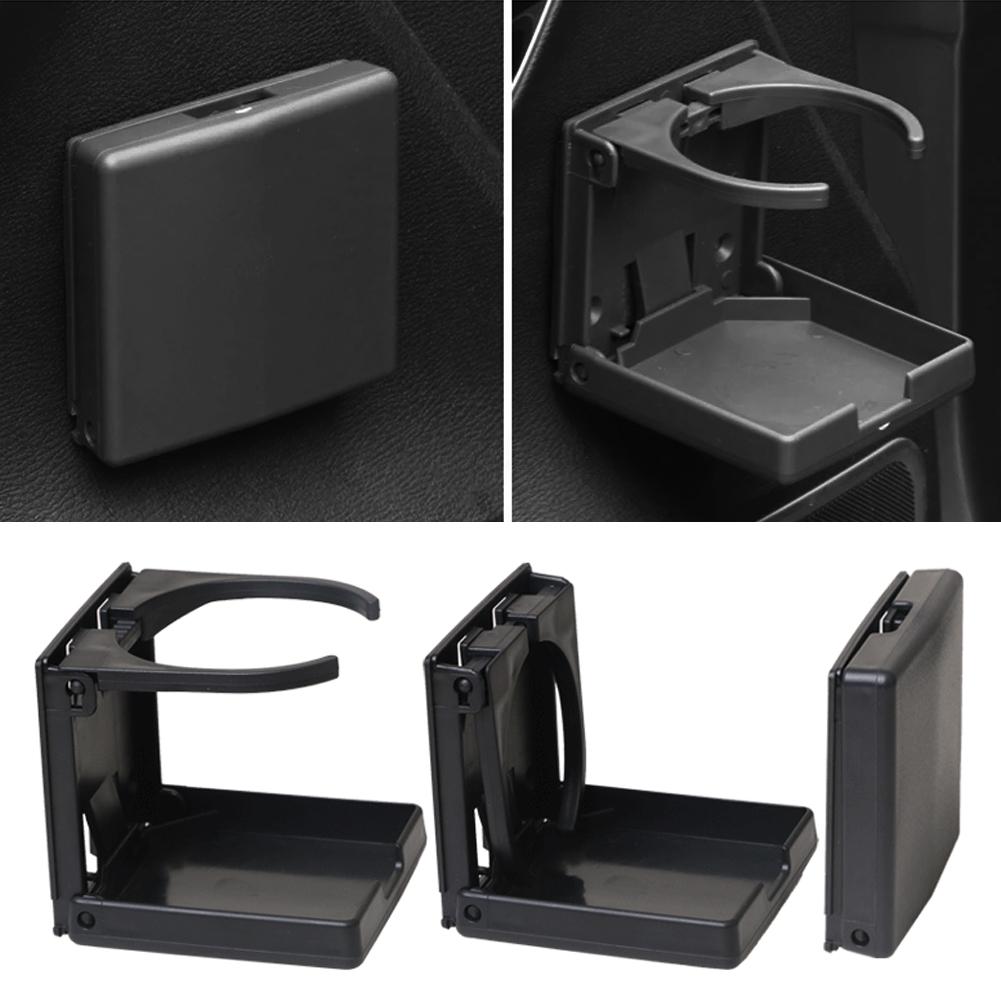 Car Folding Cup Holder Drink Holder Water Bottle Holder Front Cup Holder Stand for Car Boat Truck Yacht SUV RV Van Cup Tray