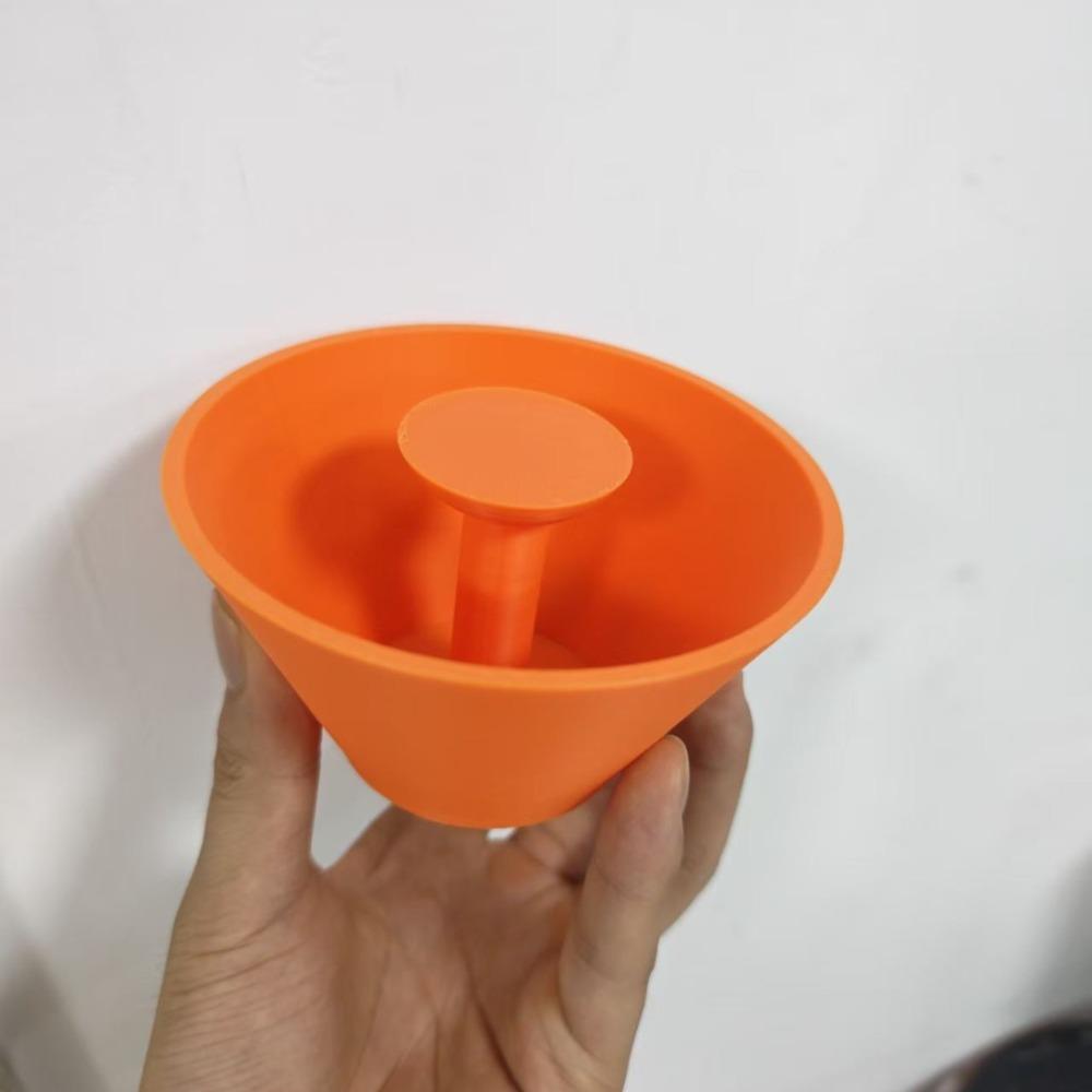 Multiple Size Pottery Rim Cone Shaper Rim Adjustment Tool Creative Pottery Making оранжевый