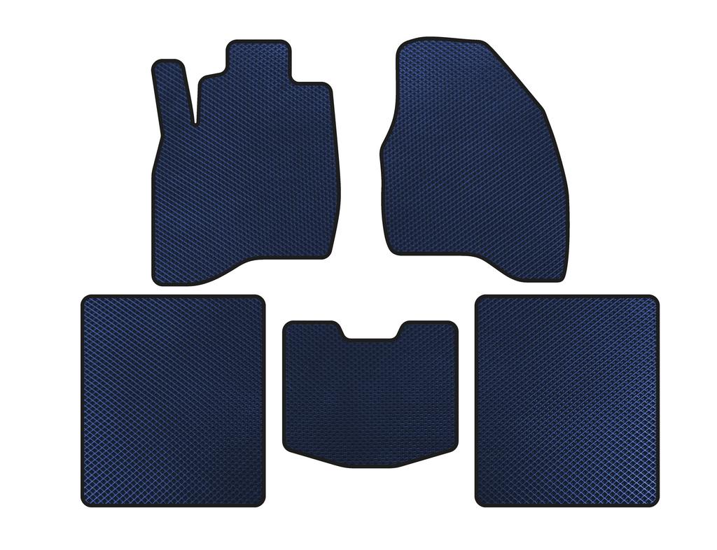 EVA Mats (2015-2019, 5-seater, Blue) for Ford Explorer