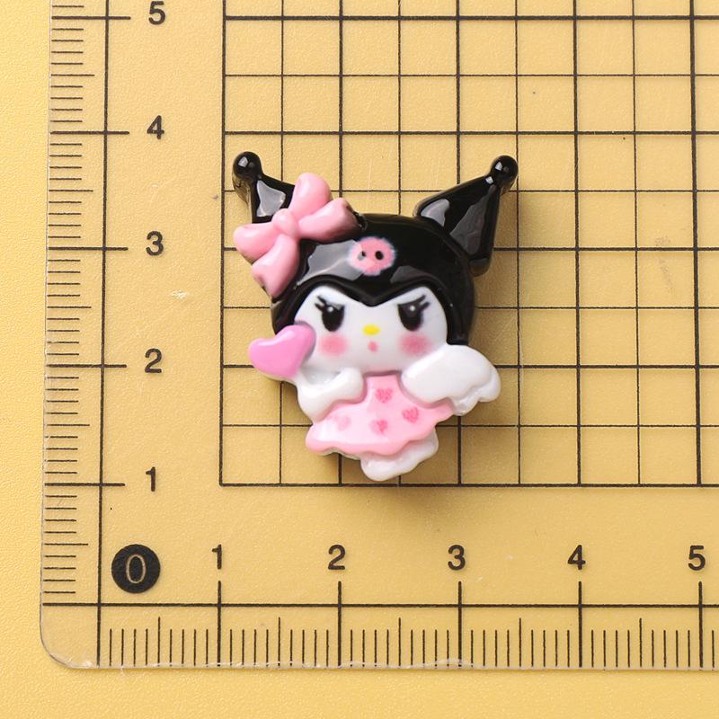 10 Pcs New Mini Kawaii Cartoon Animal Kitten Puppy Rabbit Series Resin Scrapbook Diy Jewelry Gift Hairpin Accessories A21