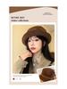 Korean Style Corduroy Fisherman Bucket Hat for Women - Trendy Autumn/Winter 2025