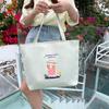 Canvas Bag Women'S Shoulder Handbag Student Tote Bag Large Capacity Hand Carry Canvas Bag