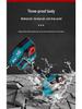 Lithium Battery Rechargeable Brushless Impact Wrench: High Torque Screwdriver for Woodworking and Auto Repair