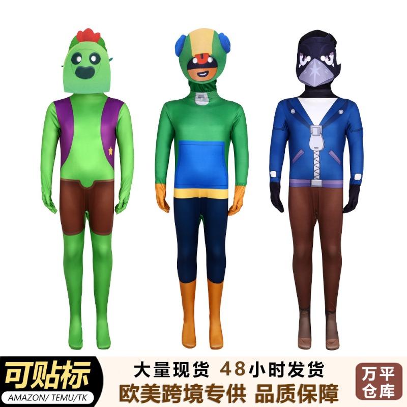 New Halloween Brawl Stars cosplay cosplay costume onesie tights costume