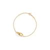 Tiffany & Cia. Tiffany 1837® Série Corrente de Elo de Corrente Letra Oca Decoração Pulseira Pulseira Feminina Ouro 60149773