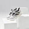 Anta Comfortable Versatile Commuting Trendy Non-Slip Durable Low-Top Kids Running Shoes Kids Sneakers Silver Black A12439952-4
