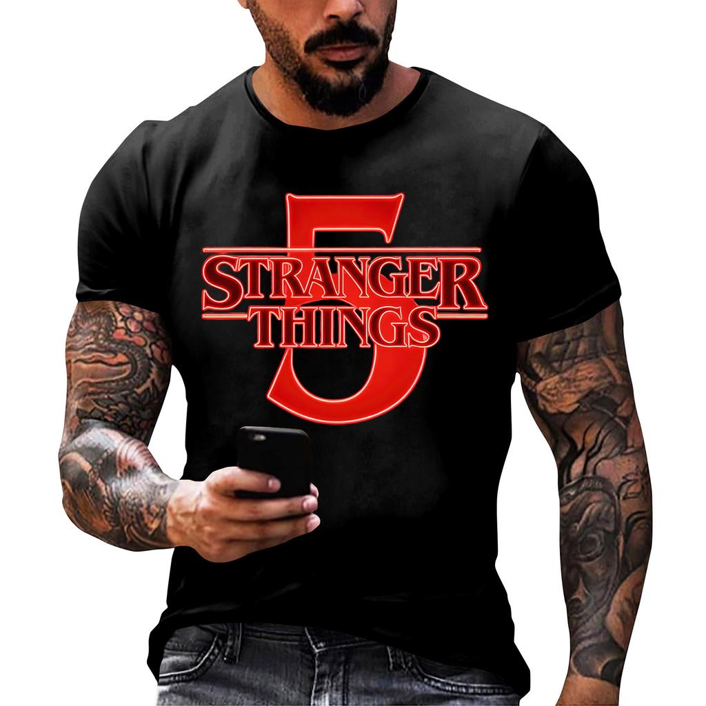 Men's T-shirt With Film-inspired Print