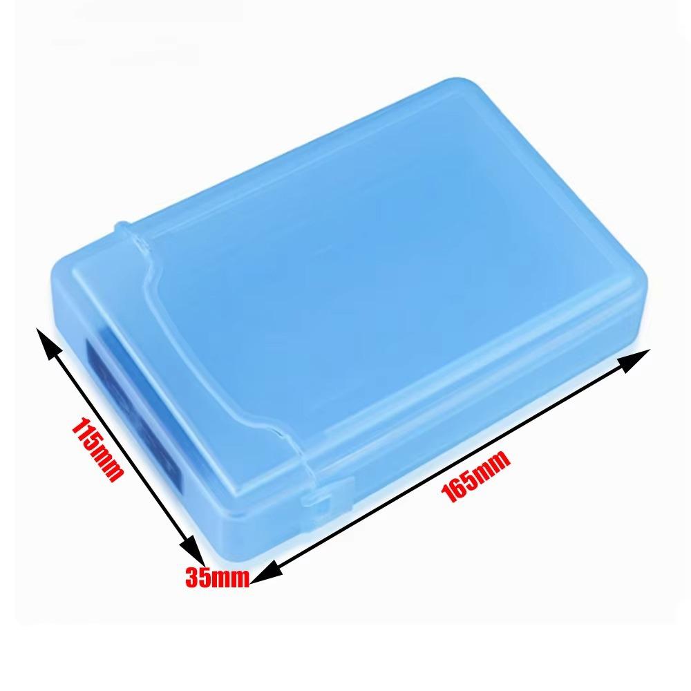 Storage Case Shockproof HDD Storage Box 2.5 Inch Plastic Hard Drive Storage Box 3.5 Inch IDE SATA Storage Box