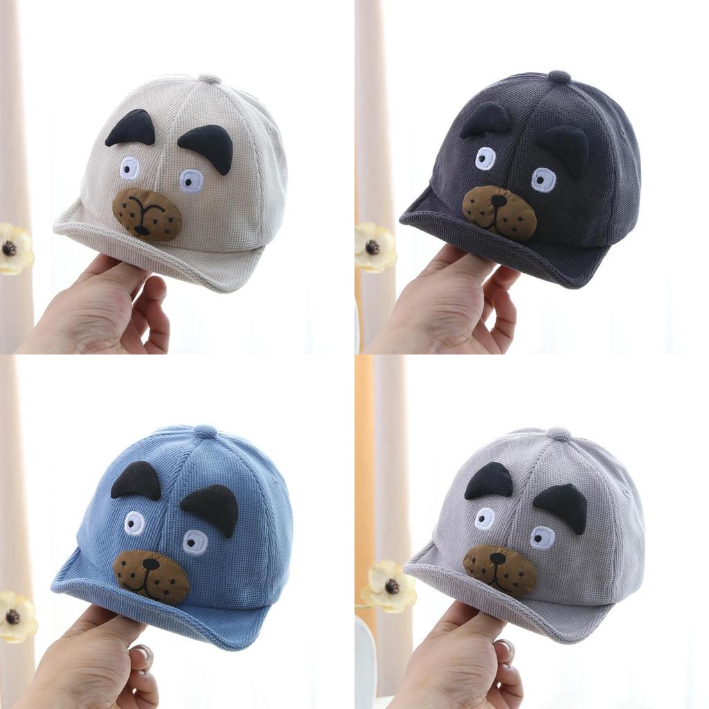 Childrens Cartoon Style Baseball Hat With Embroidered Animal Details For Fall