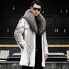 Men's Winter Warm Coat - Thickened Faux Fur-lined Overcoat
