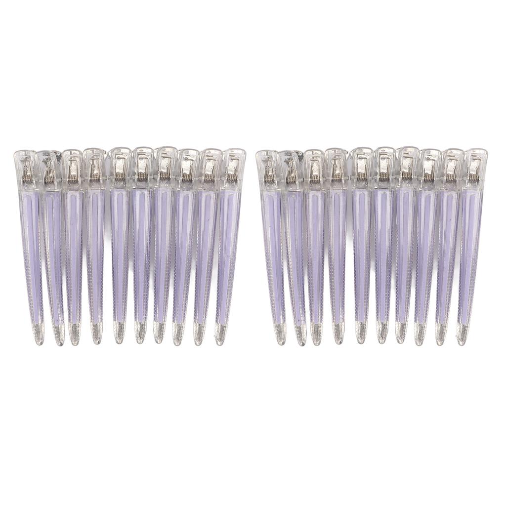 20Pcs Hair Sectioning Clip Perm Fixing Clip Haircut Hairdressing Hair Positioning Clamp for Home