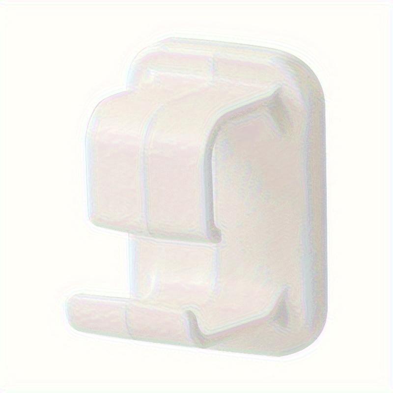 

Toilet Basin Storage Hooks White Storage Rack, Multifunctional Basin Hook, Wall-Mounted Home Organizer 1pc