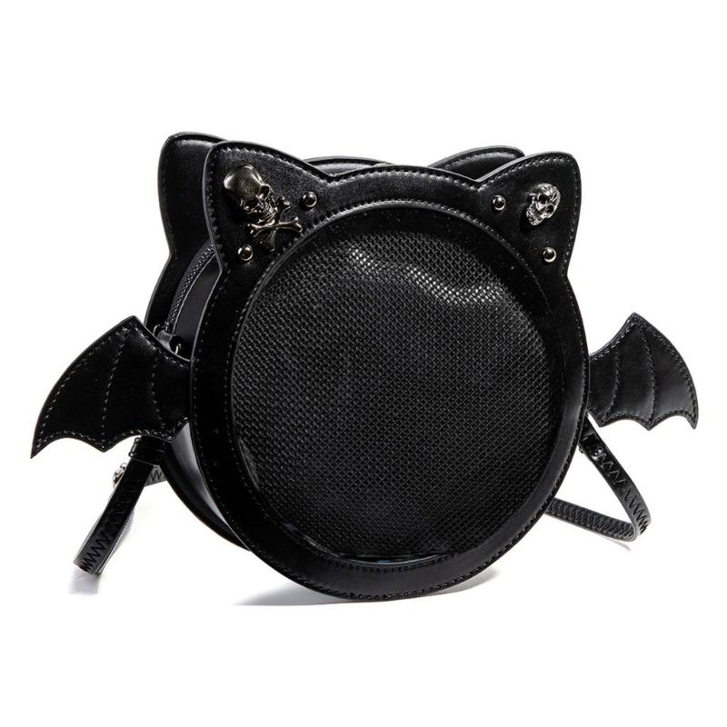 

Itabag Clear Window for Pins Shoulder Bag Handbag Bag DIY Cosplay Stachel Itabag Crossbody Bag Purse 1