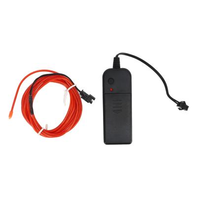 Luce LED per Telaio Bicicletta Impermeabile Luminosa Decorazione Striscia Luminosa per Telaio Scooter per Guida Notturna Rossa