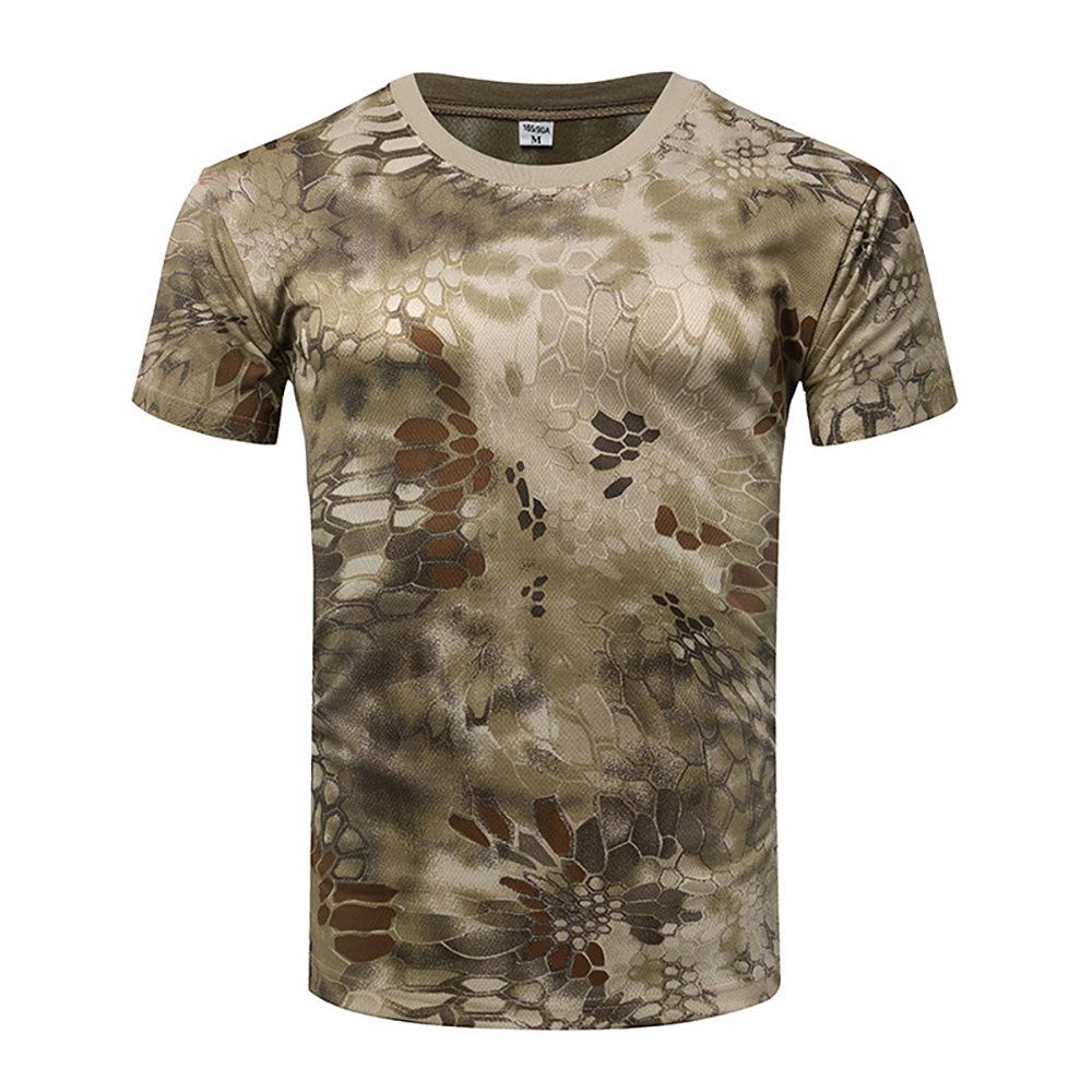Men's Short Sleeve T Shirt T Shirt Outdoor Hunting Hiking T Shirt