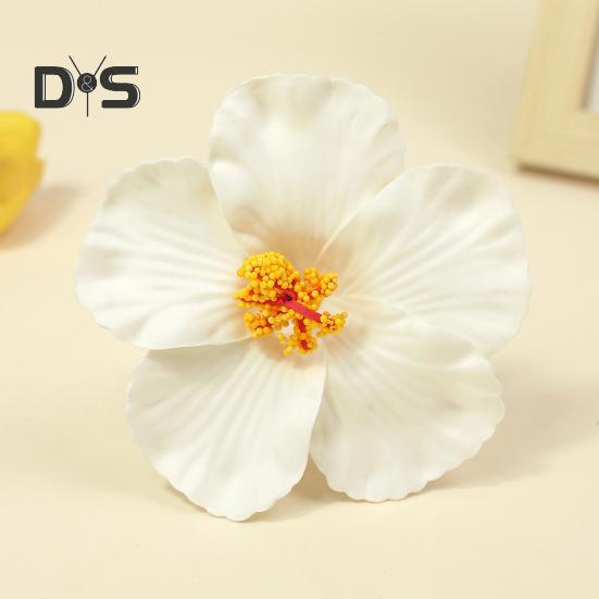 Kadın Saç Klipsi Taklit Çiçek Şekli Yazlık Dekoratif Saç Tokası EVA Malzeme Renkli Saç Aksesuarları