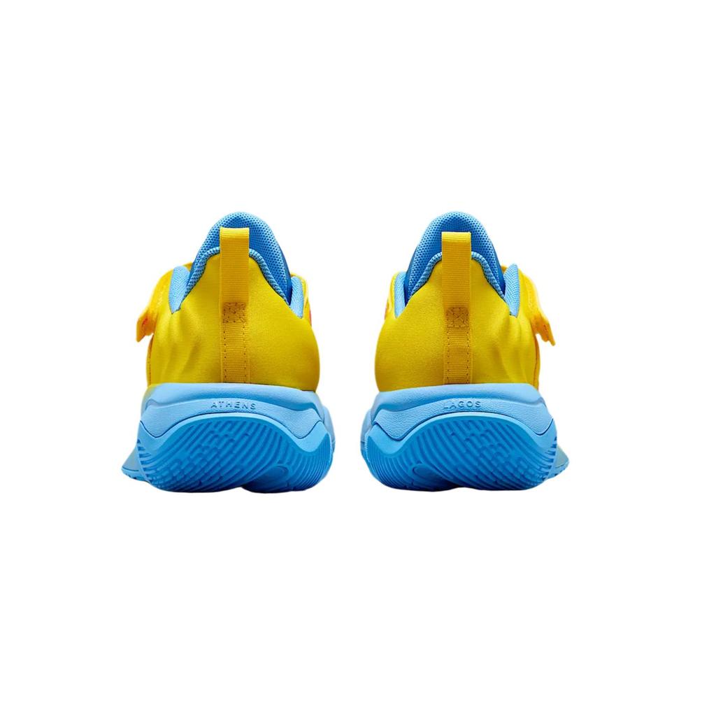 Nike Giannis Immortality 4 Lightning University Blue Hyper Pink (PS) Kids Sneakers FZ6733-700