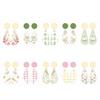 Simple Easter Themed Water Decal Paper Water Slide Stickers Paper Texture Suitable for Creative Crafting Art Projects