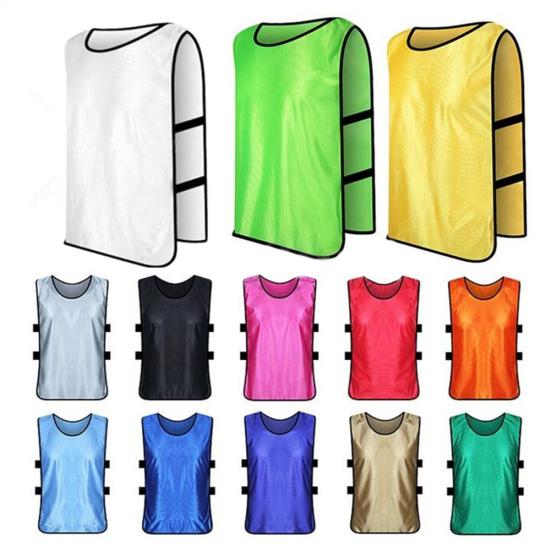 Kids Adult Training Sports Soccer Football Basketball Vest Shirt Team Uniform