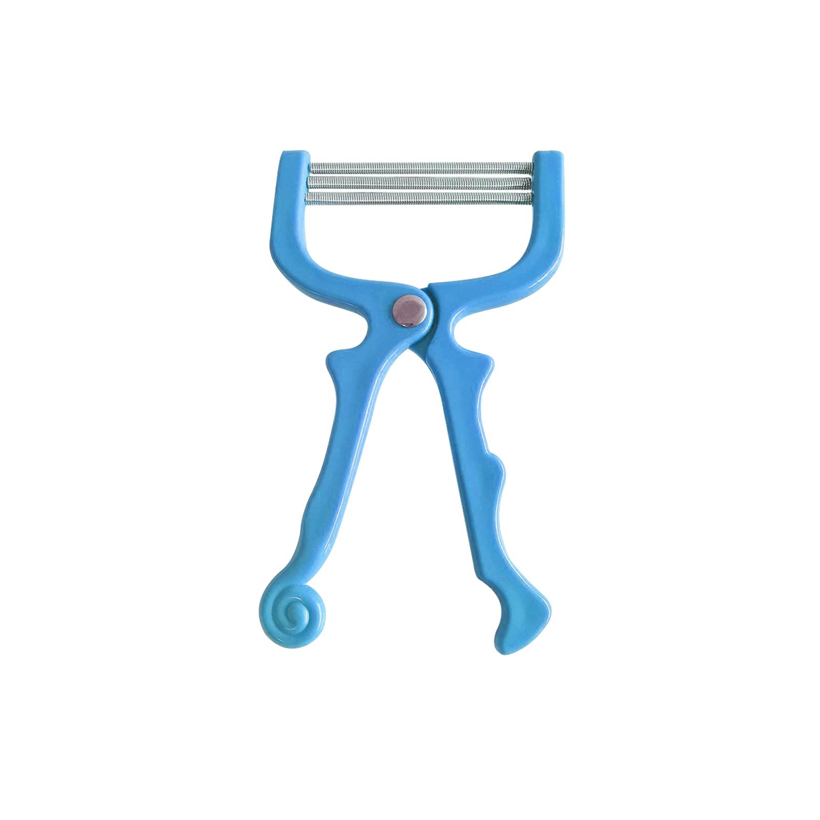 

Новый эпилятор для лица, ручные эпиляторы, уход за волосами на лице, массажер, инструменты для эпиляции красоты 9x15cm синий