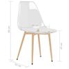 VidaXL 4x Chaises de Salle à Manger Sièges de Cuisine Chaises à Dîner Chaises de Repas Meubles de Cuisine Maison Intérieur 338063