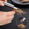1-20PC Multi Purpose Stainless Steel Shrimp Deveiner Tool for Gutting Fish Chicken Duck Intestine Kitchen Cleaning Gadget Peeler