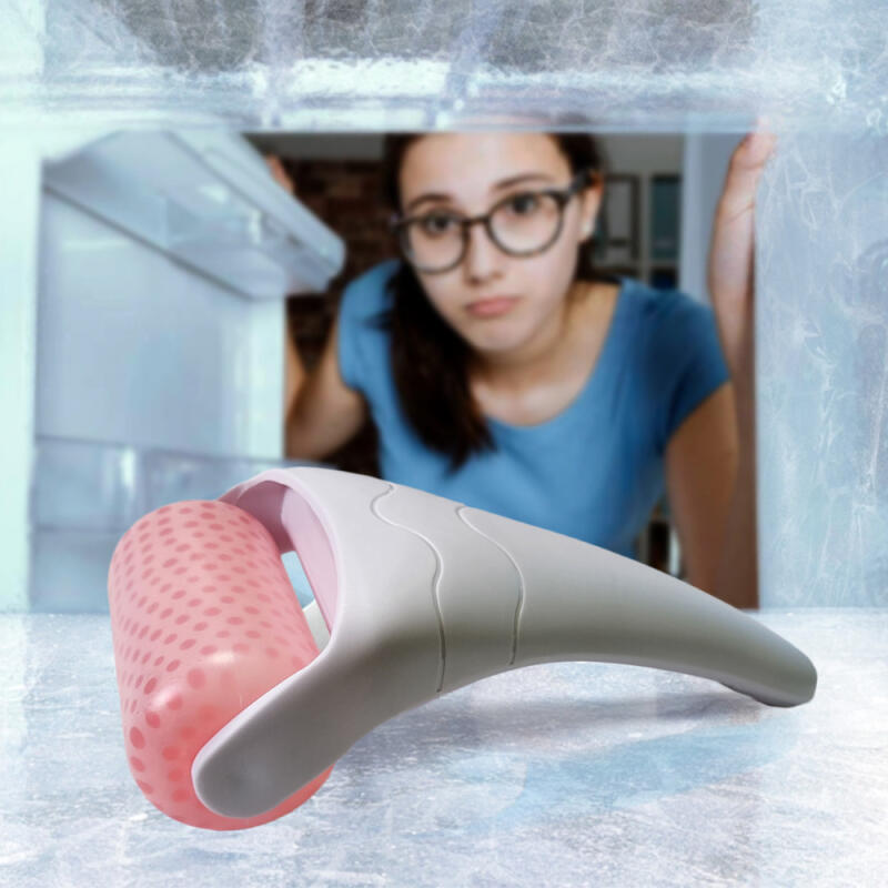 Ice Face Roller Facial Massager pink