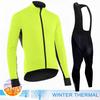2025 Pro Team Winter Thermal Fleece Cycling Jersey Set Long Sleeve Bicycle Clothing Mtb Bike Wear Maillot Ropa Ciclismo Cycling