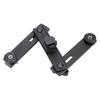Double Hot Shoe Mounting Bracket Camera Video Speed Light Flash Holder Stand for Photography Studio Accessories