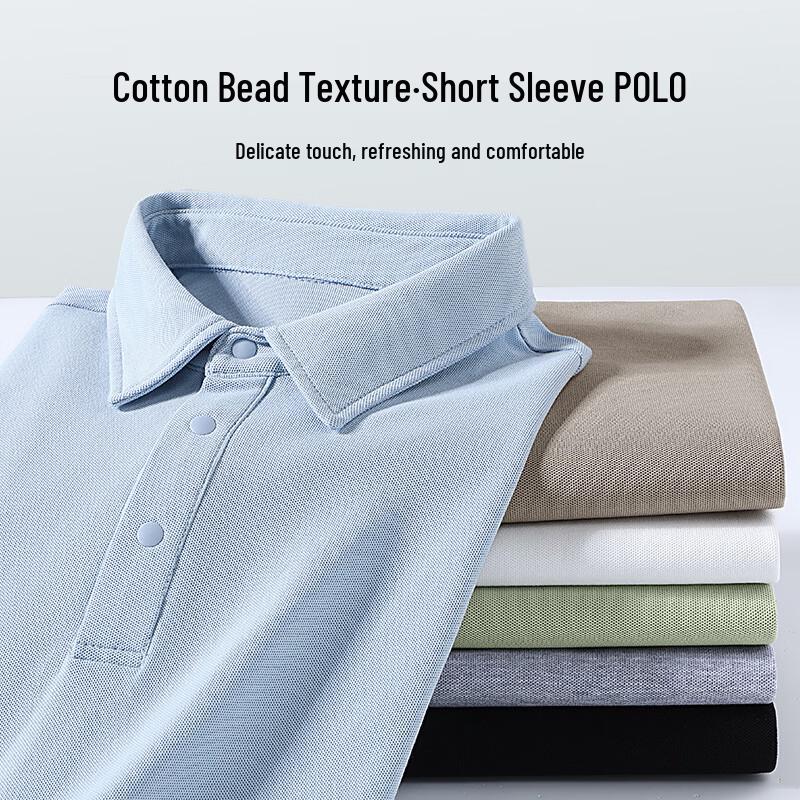 JEEP SPIRIT Men's Casual Pullover & Five-Point Shorts Set