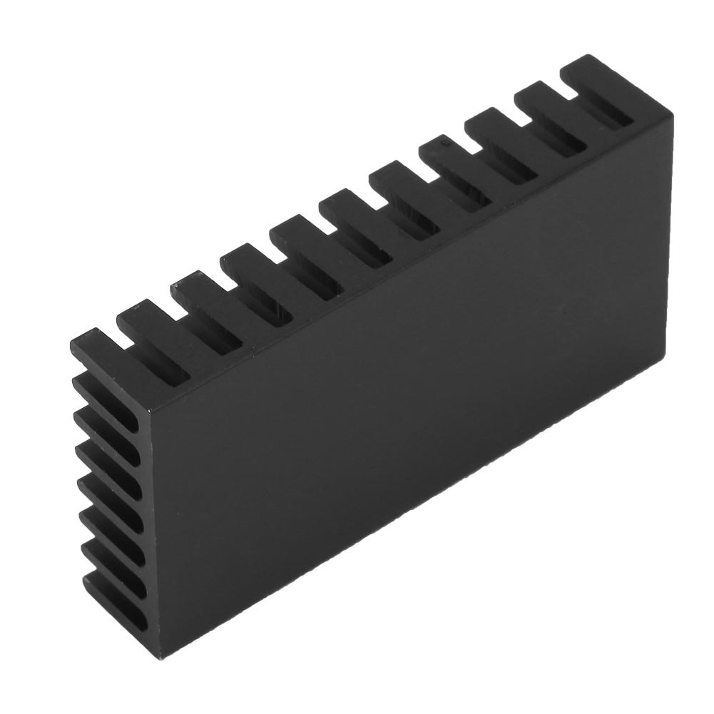 5ks P25*10*50-B Hliníkový chladič chladiče pro elektronický čip CPU 50*25*10mm