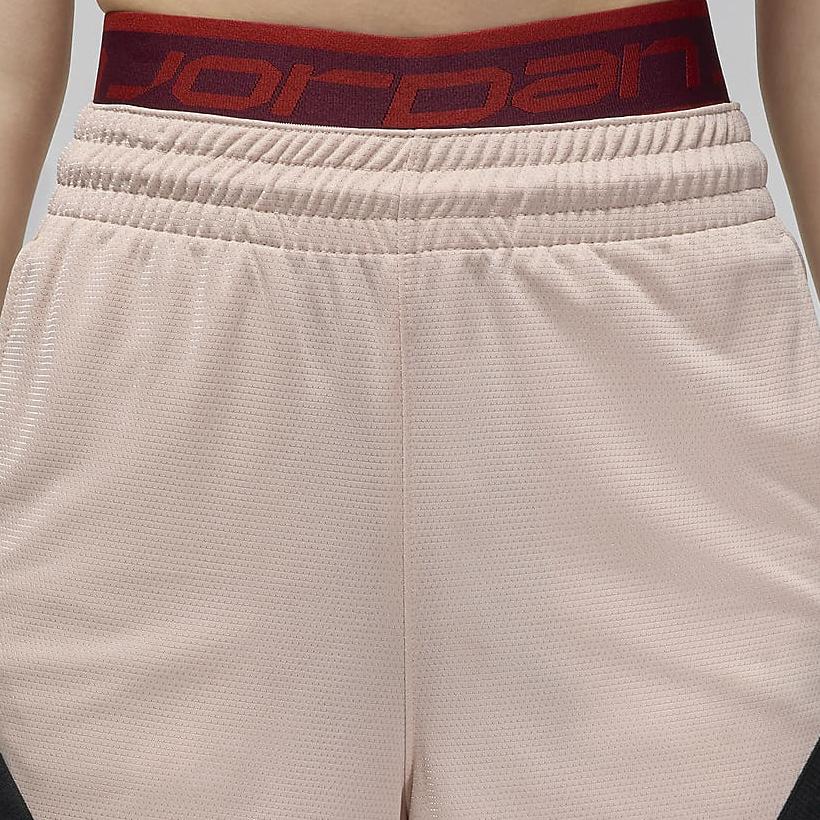 Jordan Sport Logo Colorblock Quick-Dry Shorts Women Bottoms Particle-Beige FB4589-207